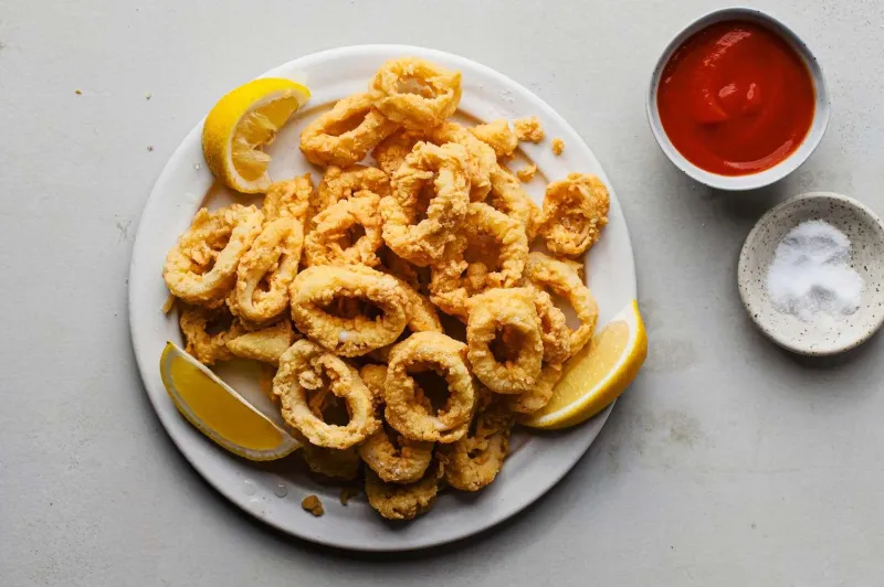 Baby Calamari Fried