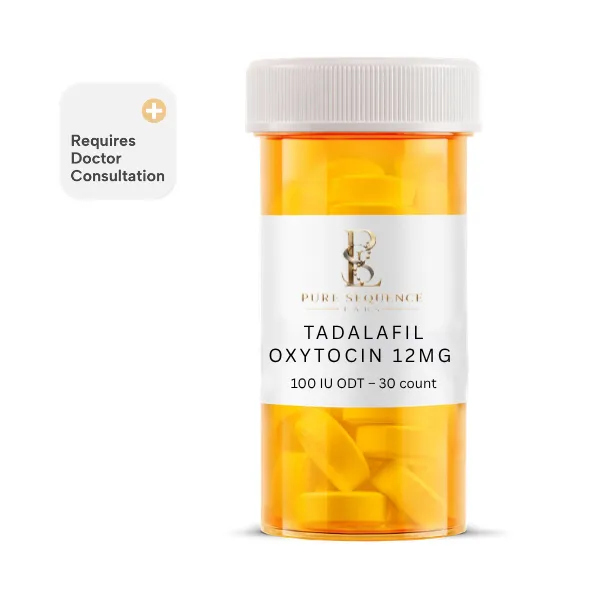 Tadalafil/Oxytocin 12mg/100 IU ODT - 30 Count