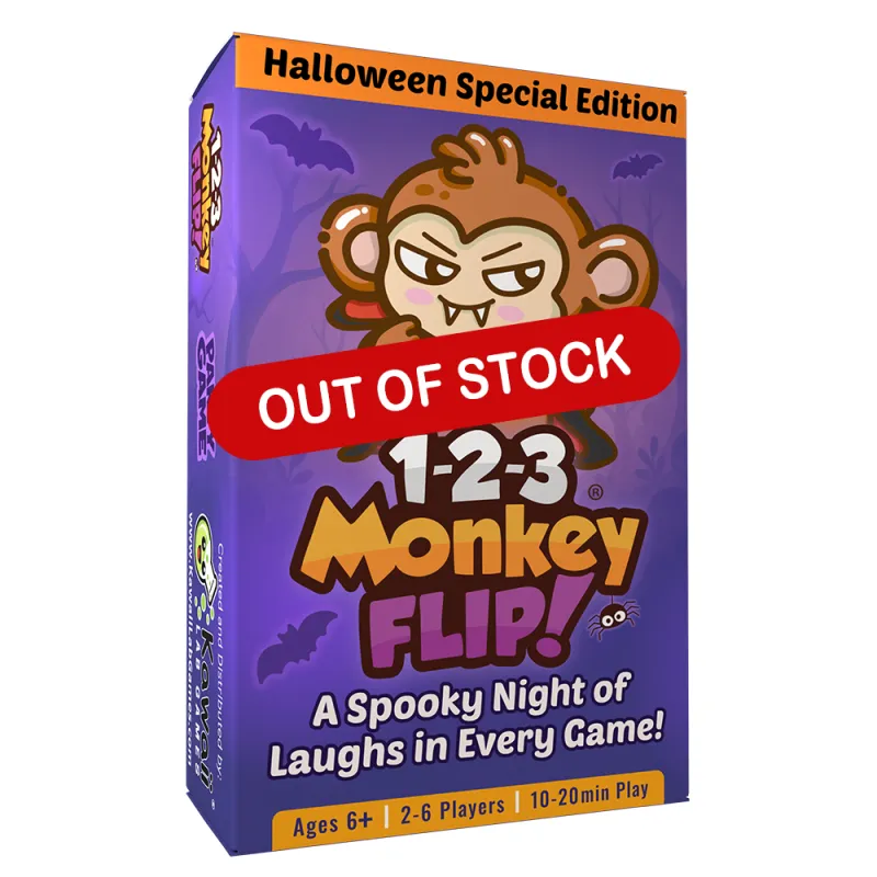 1-2-3 Monkey FLIP!  - Halloween Special Edition