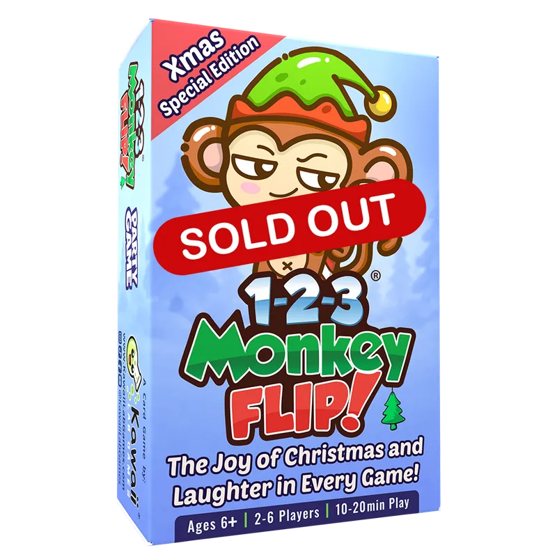 1-2-3 Monkey FLIP!  - Xmas Special Edition
