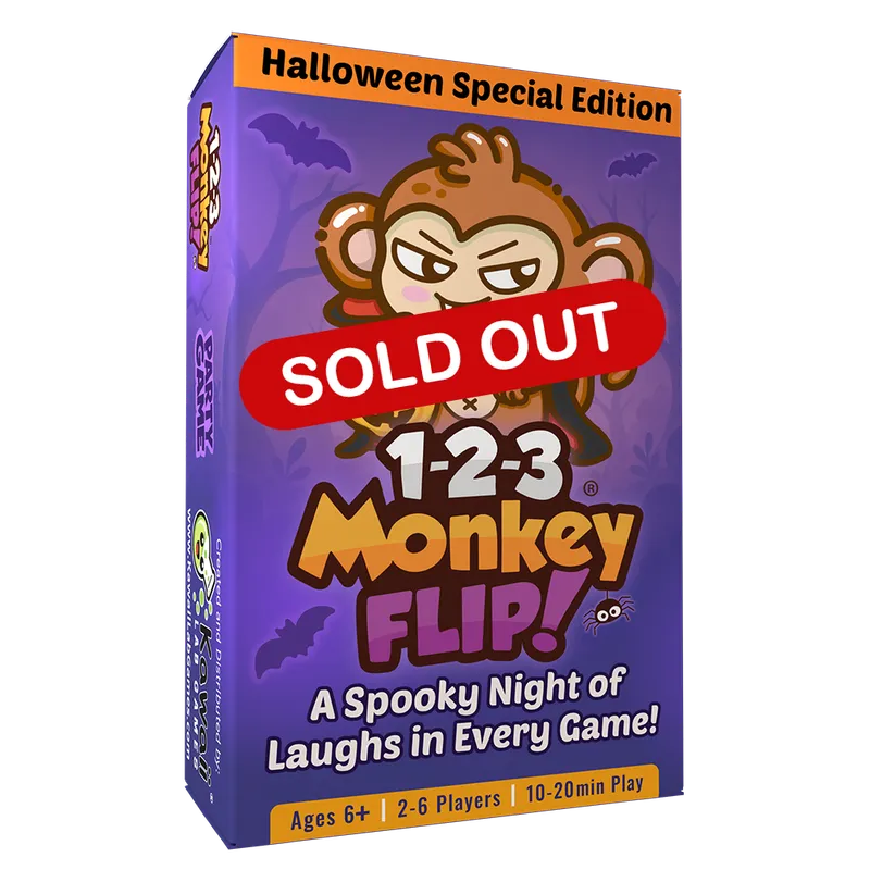 1-2-3 Monkey FLIP!  - Halloween Special Edition
