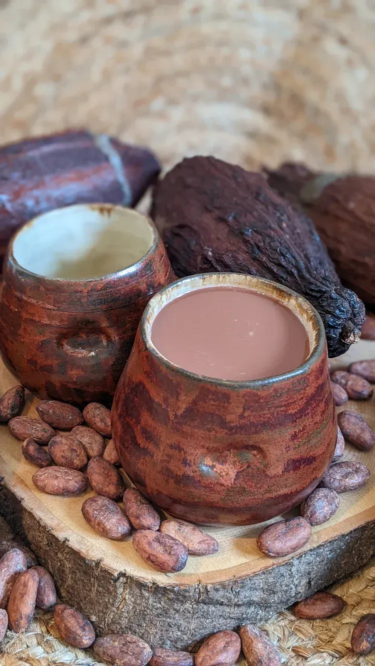 Handmade intentional Cacao Cup