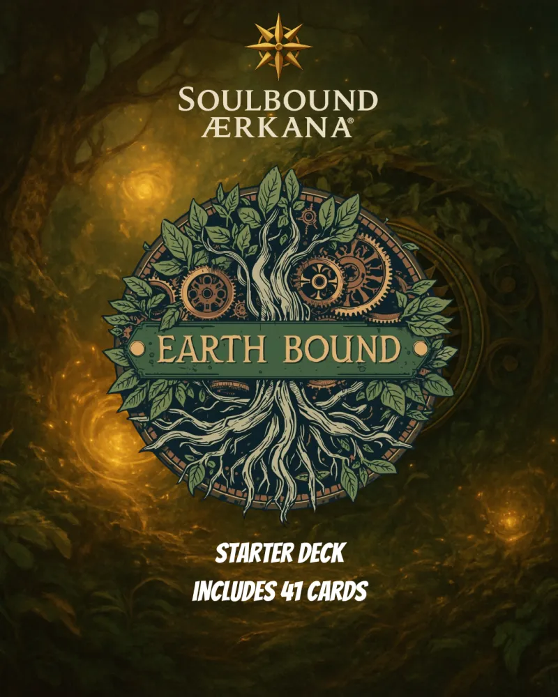 Soulbound Ærkana® - Earth Bound Starter Set - komplett spielbereit. Keine Booster nötig. Sofort loslegen.