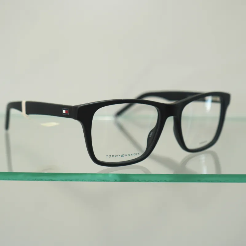 CABALLERO HD ACETATO NEGRO MATE/CUADRADO/LAT LOGO