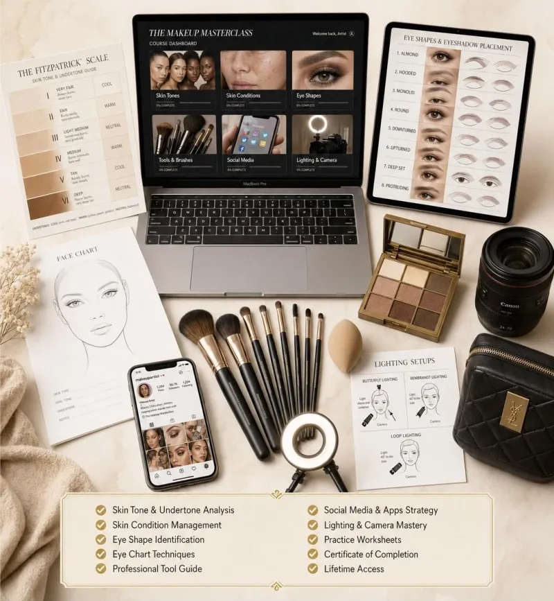 The Beginner Makeup Artistry Bundle