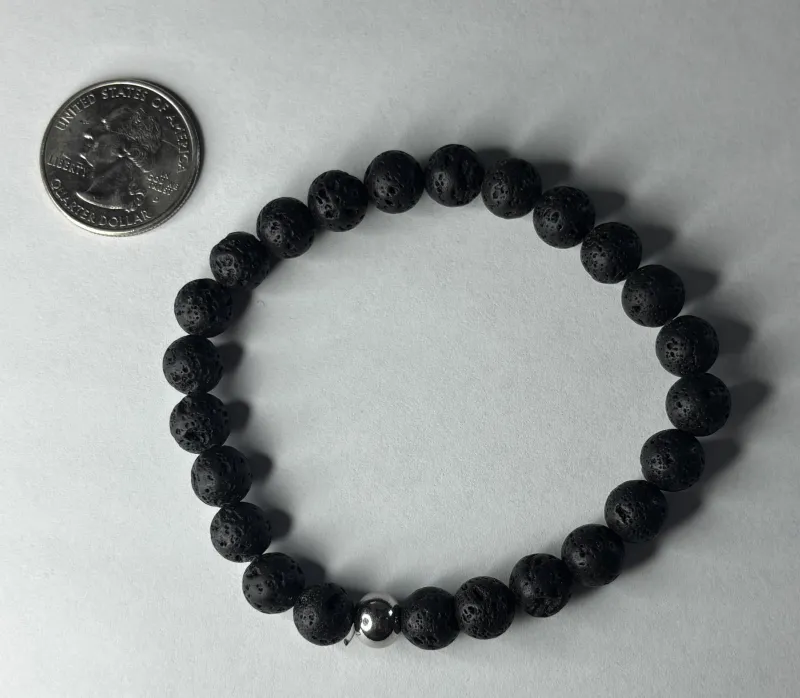 (Basalt) Lava Stone Bracelet