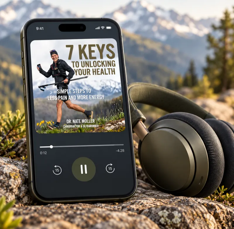 AUDIO BOOK: 7 Keys to Unlocking Your Health Simple steps to less pain and more energy, now in your ears.