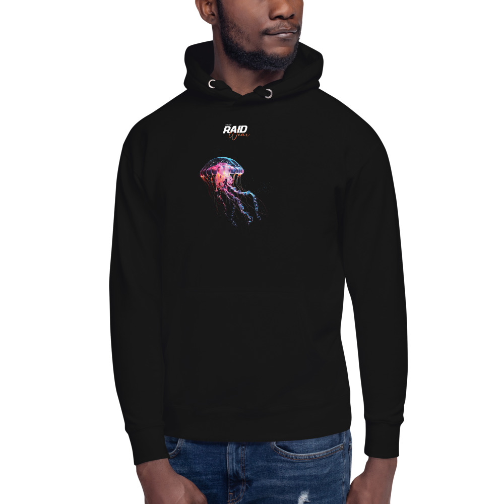 RAID Wear Jellyfish Front Print Hoodie