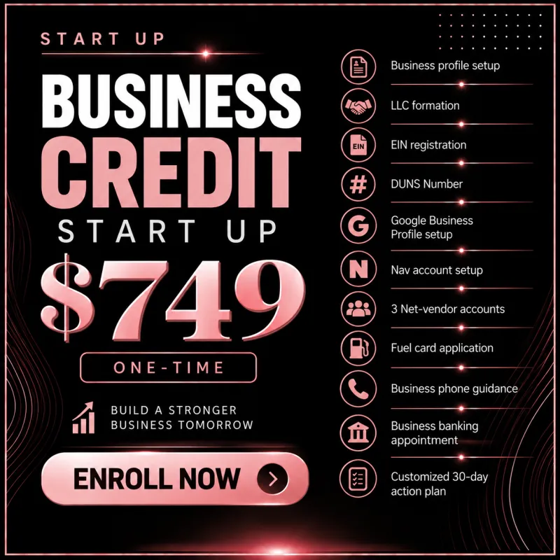 Business Credit Start Up