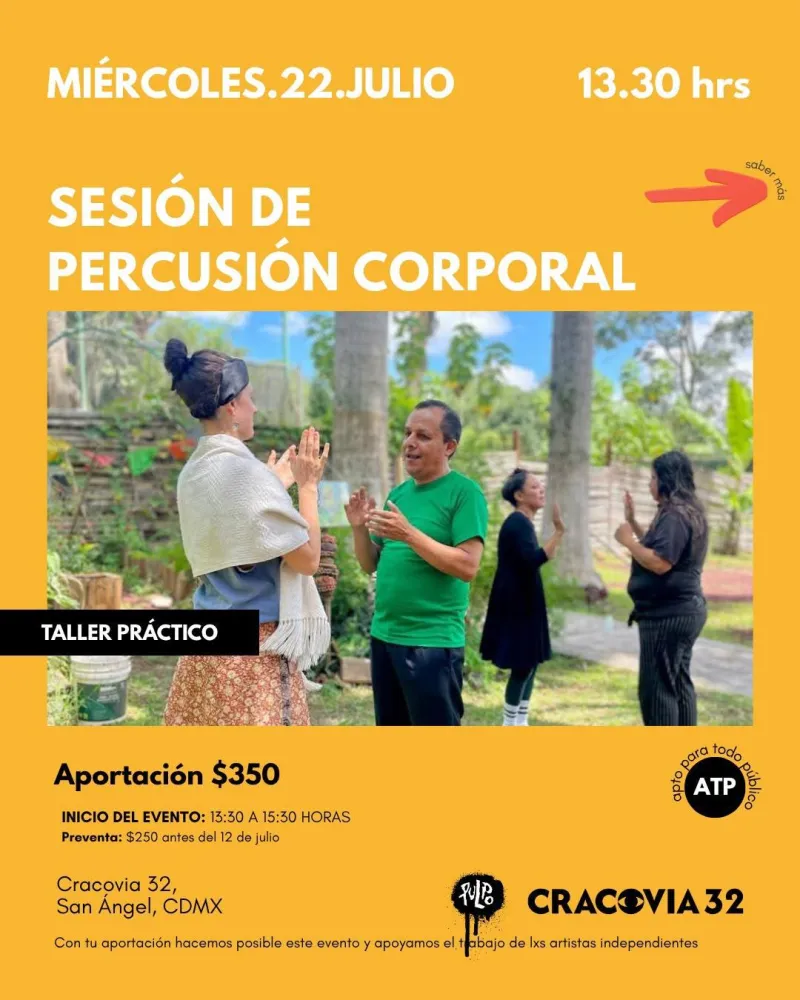 Sesión de Percusión Corporal