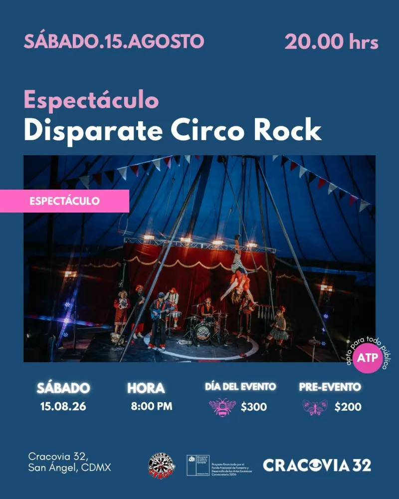 Disparete Circo Rock