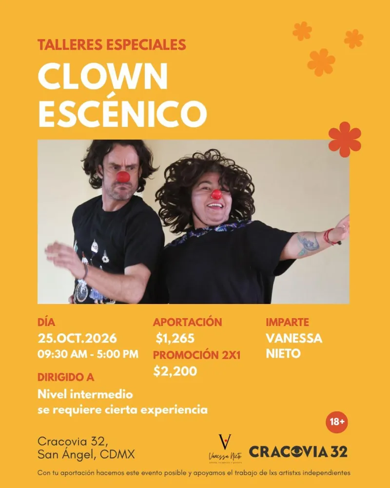 Taller de Clown Escénico Octubre