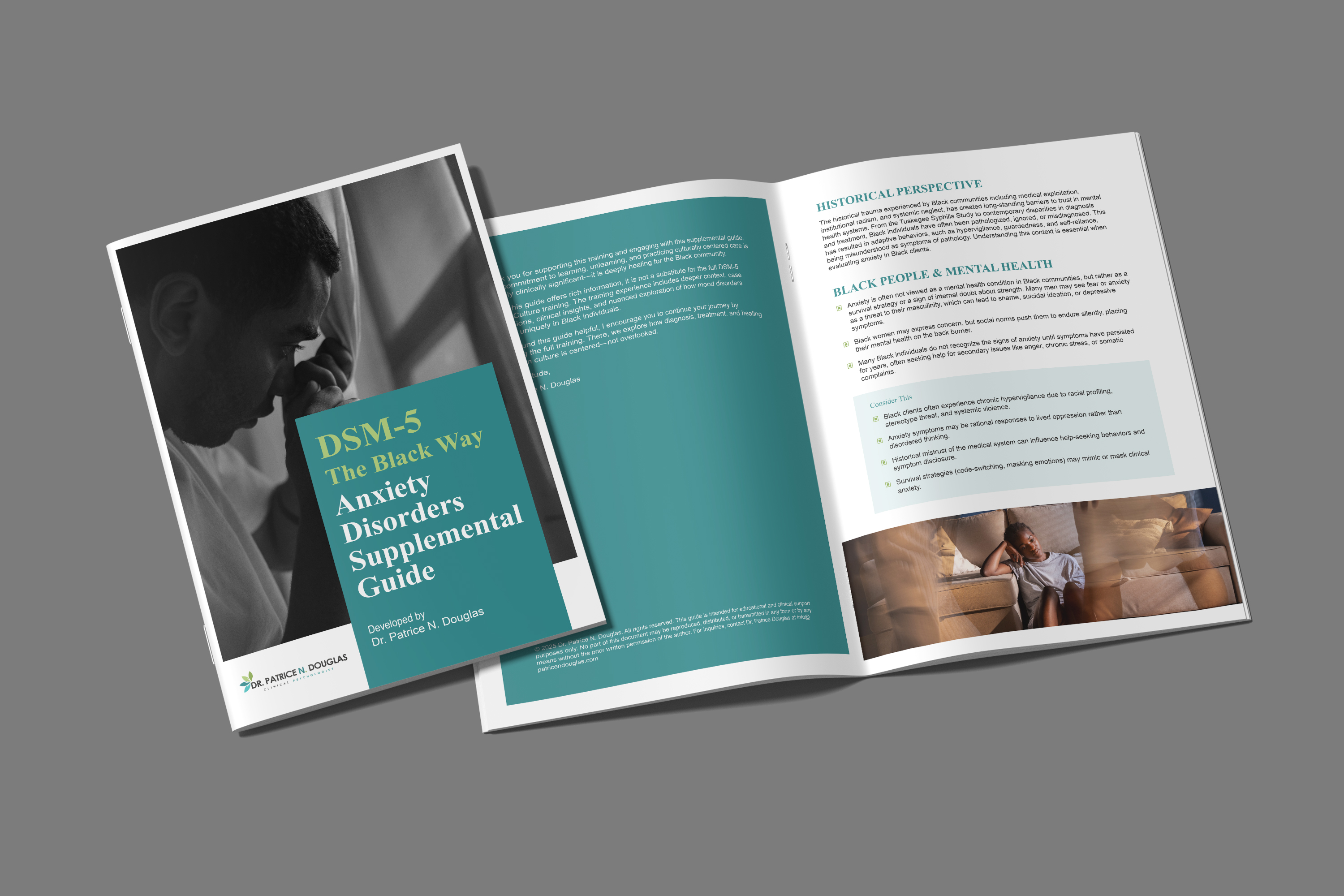 DSM-5 THE BLACK WAY: ANXIETY DISORDERS SUPPLEMENTAL GUIDE