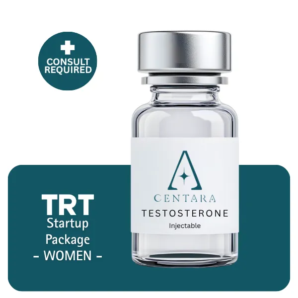 TRT Women's Startup Package (Consult, Labs, Cypionate 200mg/mL 10mL)