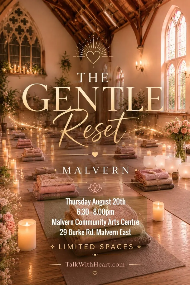 Melbourne - The Gentle Reset: Somatic Healing & Nervous System Reset Workshop