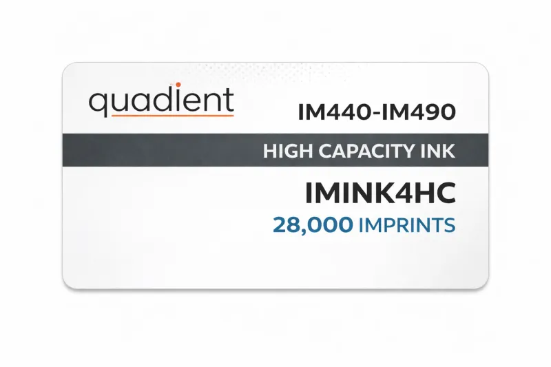 Quadient IM440-IM490 Ink Cartridge - High Capacity 28K - IMINK4HC