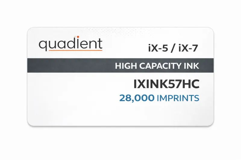 Quadient iX-5 / iX-7 Ink Cartridge - High Capacity 28K - IXINK57HC