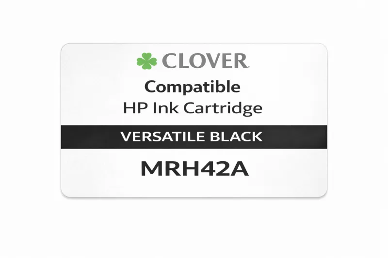 Clover Compatible HP Ink Cartridge - Versatile Black - MRH42A