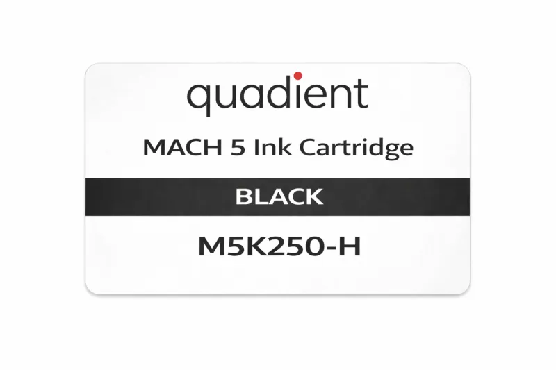 Quadient MACH 5 Ink Cartridge - Black - M5K250-H