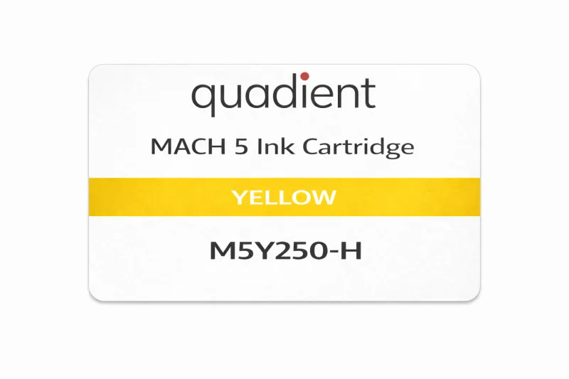 Quadient MACH 5 Ink Cartridge - Yellow - M5Y250-H