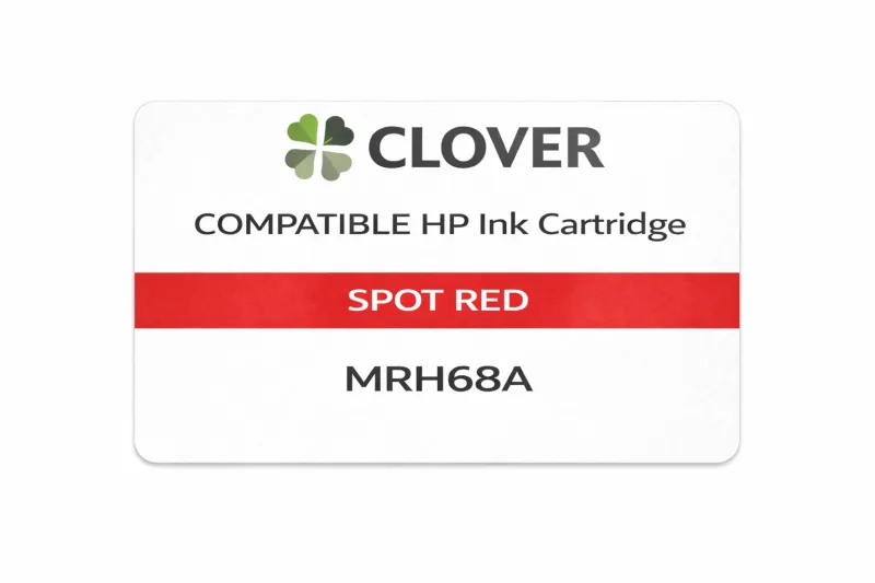Clover Compatible HP Ink Cartridge - Spot Red - MRH68A