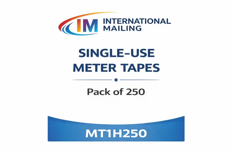 Single-Use Meter Tapes - Pack of 250 - MT1H250