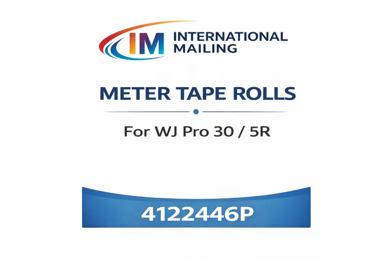 Meter Tape Rolls for WJ Pro 30 / 5R - 4122446P
