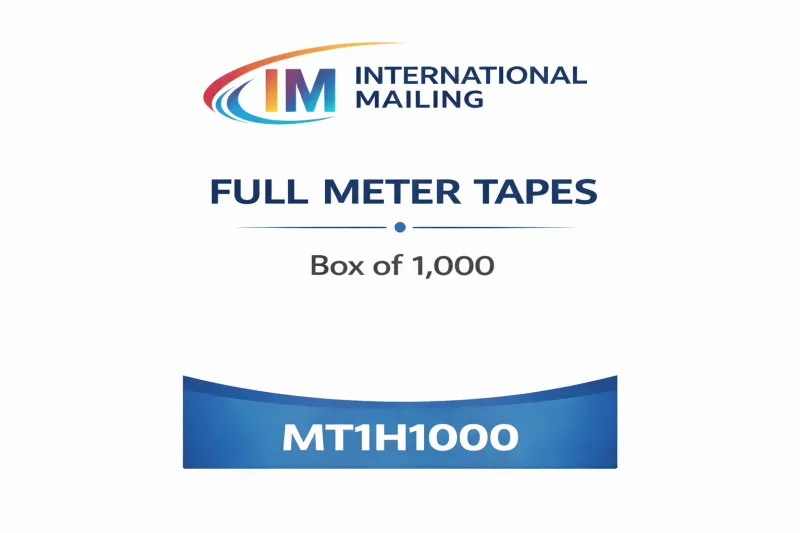 Full Meter Tapes - Box of 1,000 - MT1H1000