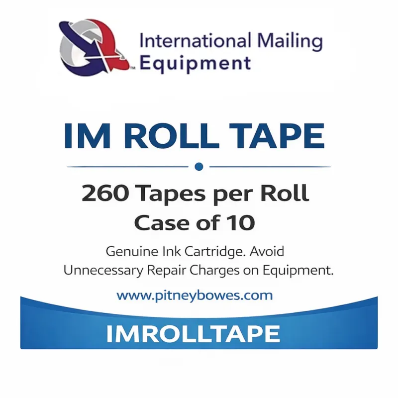 IM Roll Tape - 260 Tapes per Roll - Case of 10 - IMROLLTAPE