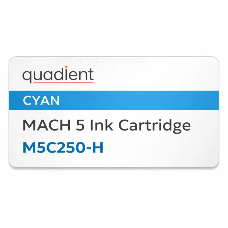 Quadient MACH 5 Ink Cartridge - Cyan - M5C250-H
