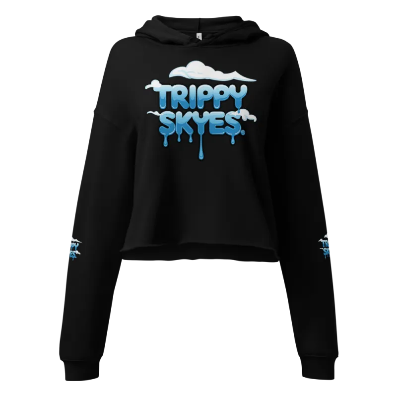 Trippy Skyes Crop Hoodie