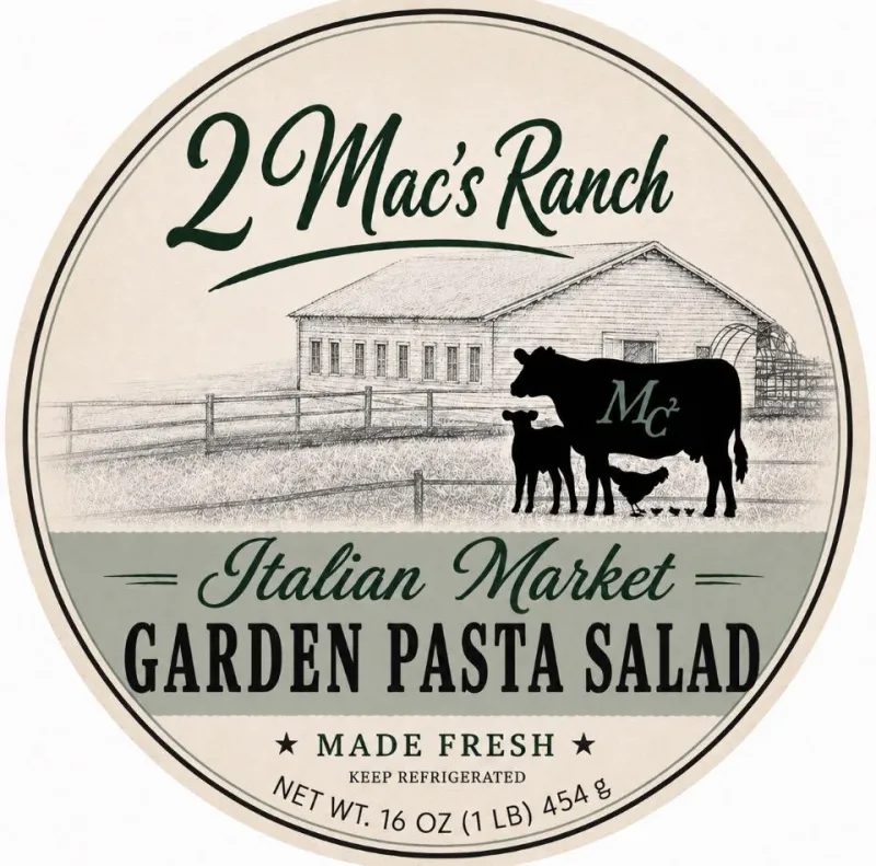 Italian Market Garden Pasta Salad 1 Pint
