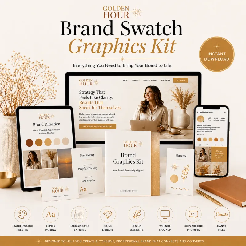 Golden Hour Brand Graphics Kit