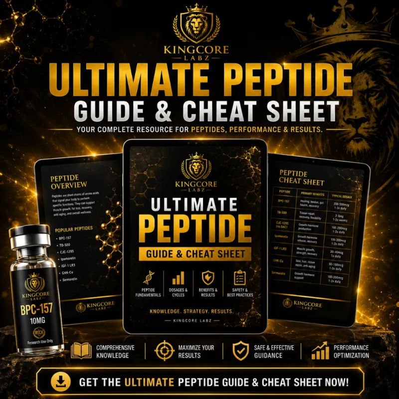 Peptide Guide and Cheat Sheet  