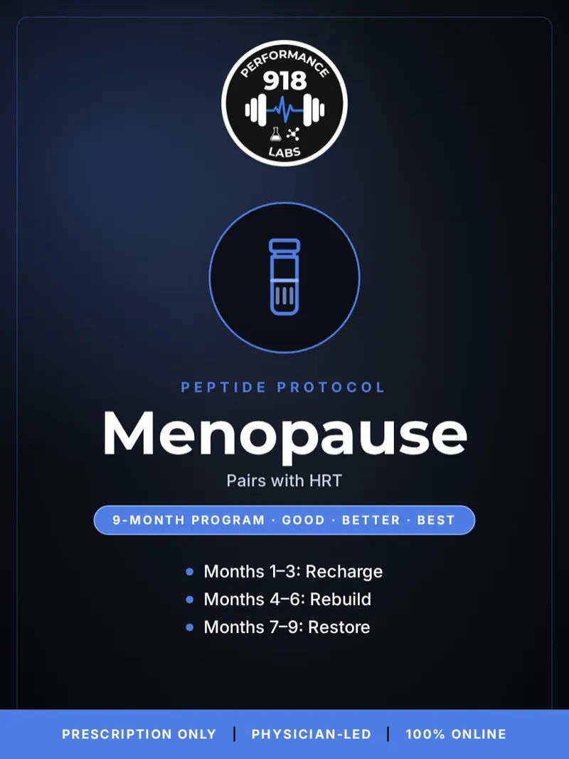 Menopause Protocol (9-Month Peptide Package)