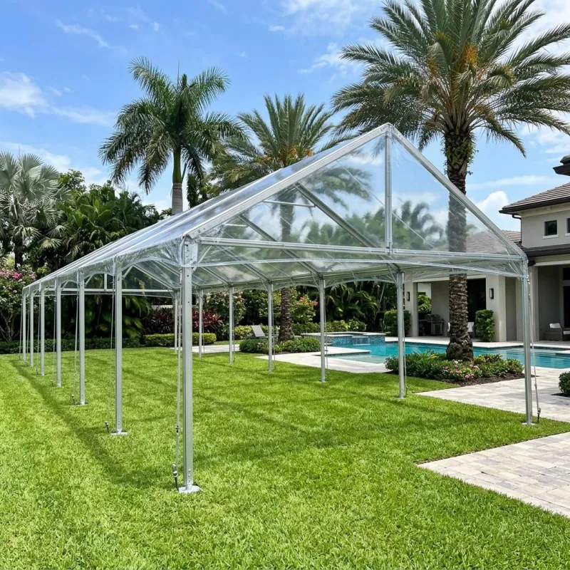 Tent Clear 10x50