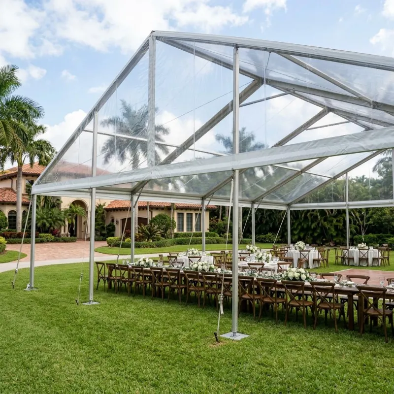 Tent Clear 20x40