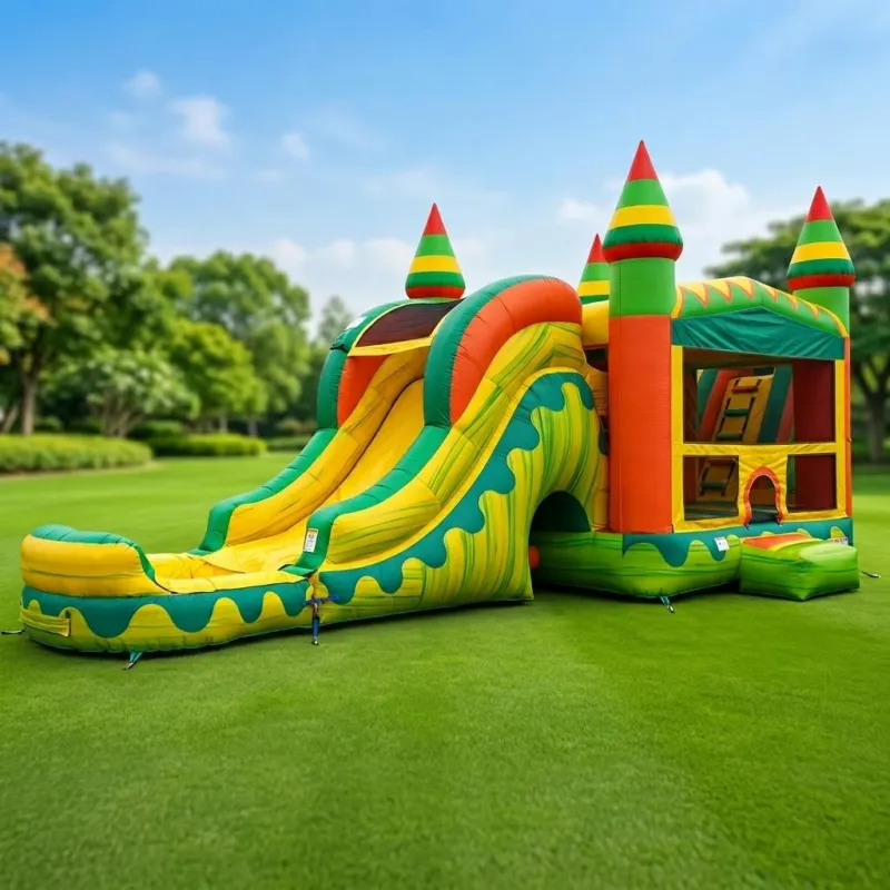 Medium Combo Castle Single Line 2