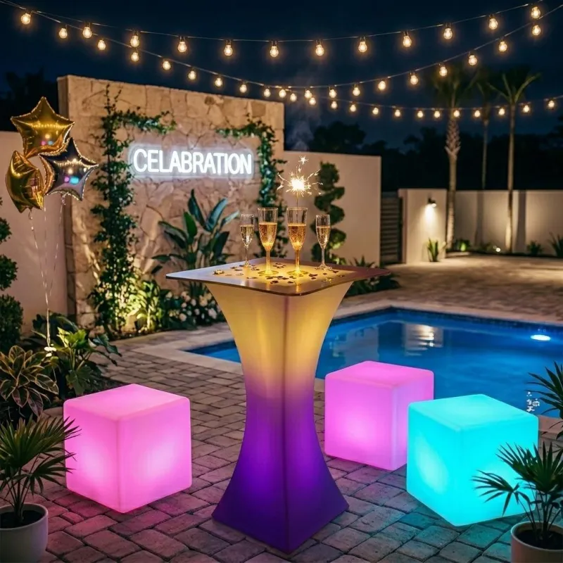 LED Cocktail Table