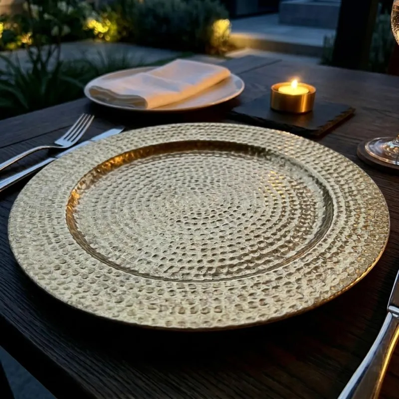 Gold Charger Plate