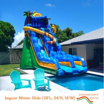 Water Slide Single Line 26ft - JAGUAR