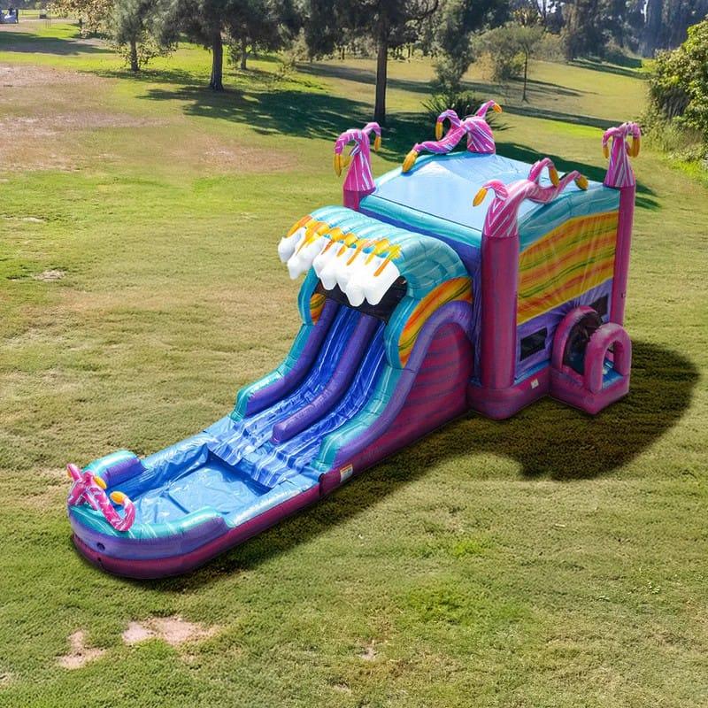 Mysterious Medium Castle double lane detachable with or without pool