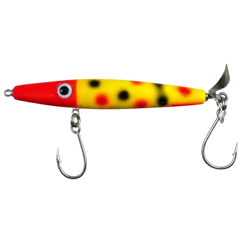 K-Lures Peacock Ripper Spin Doc 6