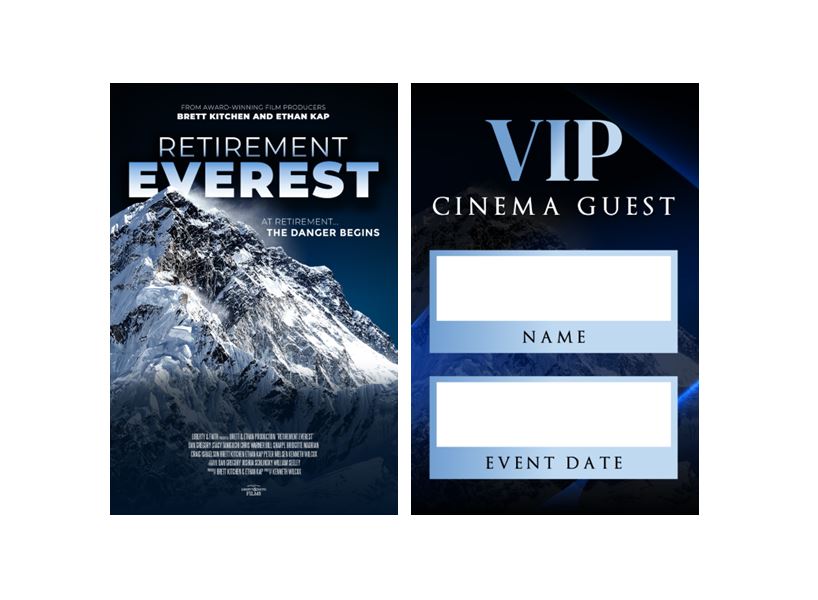 Retirement Everest VIP Inserts ONLY - 200 count