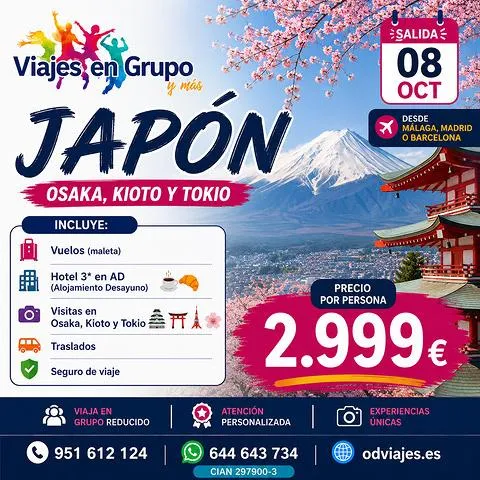 Japón (Osaka, Kioto y Tokio)