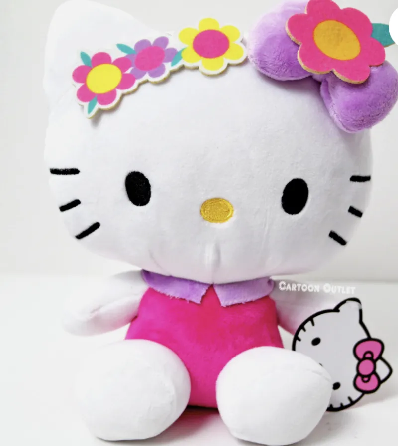Hello Kitty Flower Crown 9" Plush 