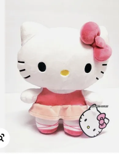 Large 10" Hello Kitty Ballerina Plush 