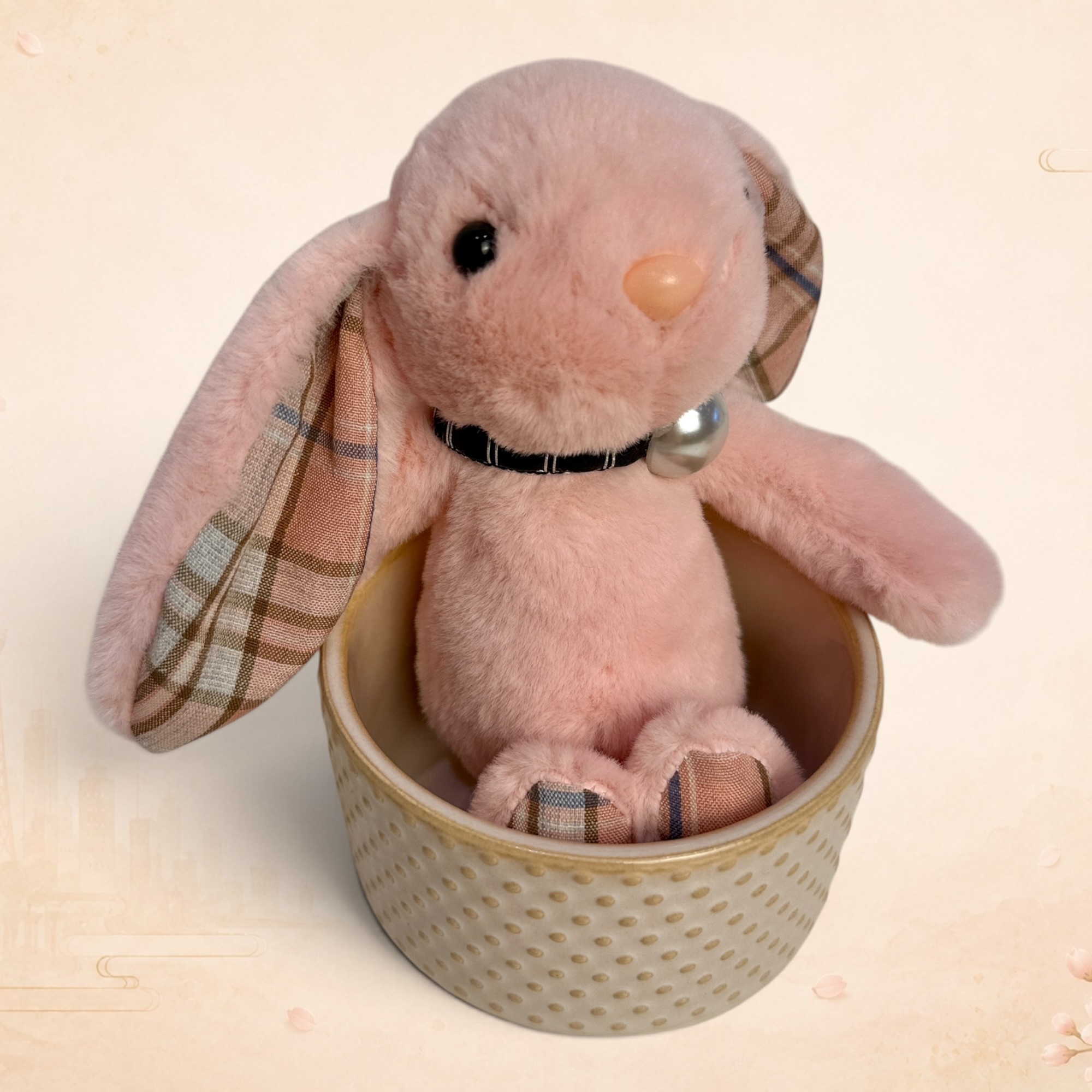 BBC- Strawberry Shortcake Bunny Keychain