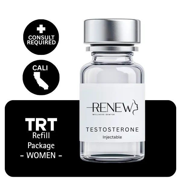 TRT CALI Women's Refill Package (Cypionate 200mg/mL 10mL)