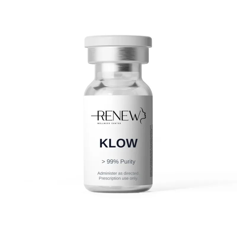 KLOW (BPC-157 / GHK-CU / TB-500 / KPV) 10mg/50mg/10mg/10mg/mL (3mL) - Lyophilized